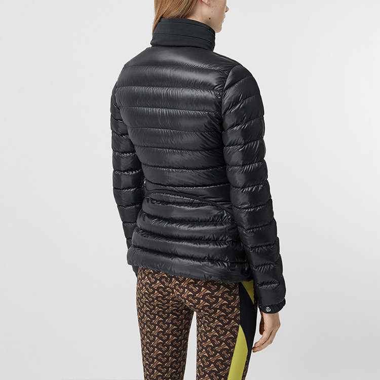 (Women) Burberry Black Solid Slim Fit Down Puffer Jacket 80294731 圖 6