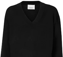Details for (W) Burberry 黑色V領毛衣 80211711