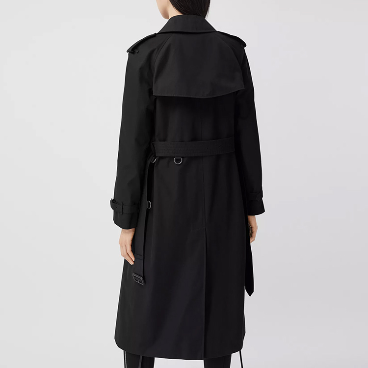 (Women) Burberry Black Waterloo Long Trench Coat 80280151 圖 6