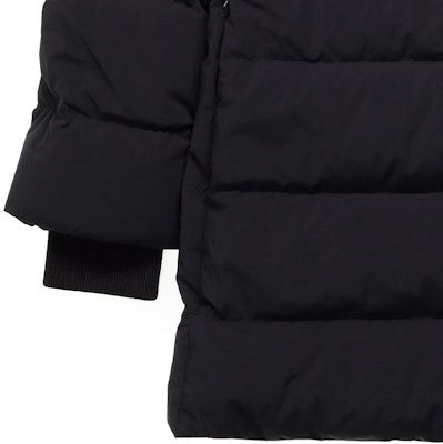 (W) Burberry 黑色中長款拉鍊羽絨外套附可拆卸帽 80186901 Sizing (W) Burberry 黑色中長款拉鍊羽絨外套附可拆卸帽 80186901