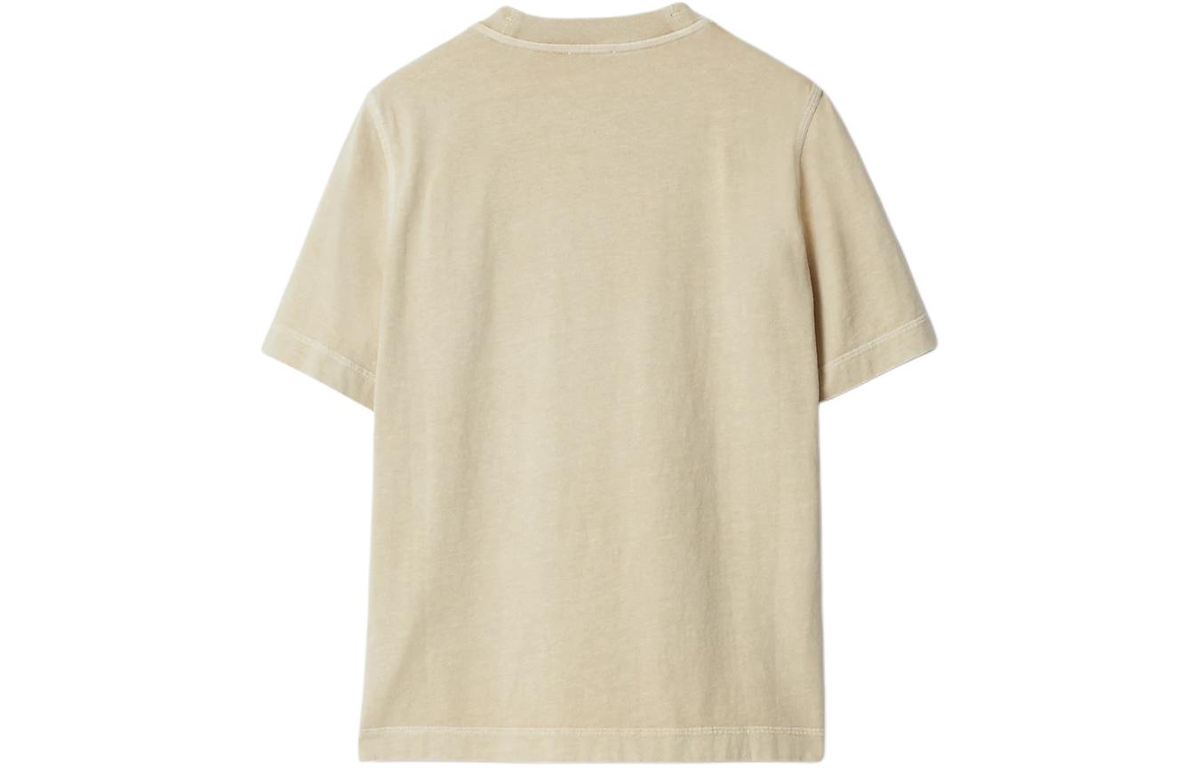 (Women) Burberry Bleach Effect Equestrian Logo Regular Fit T-Shirt Women Hunting Brown. 80906331 圖 3