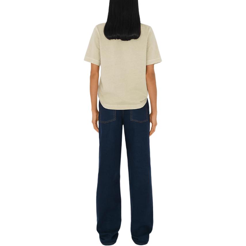 (Women) Burberry Bleach Effect Equestrian Logo Regular Fit T-Shirt Women Hunting Brown. 80906331 圖 6