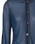 Cheap (Women) Burberry Blue Stretch Long Sleeve Shirt with Point Collar 45678361