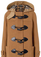 Sizing (W) Burberry 棕色連帽羊角扣大衣 80218861