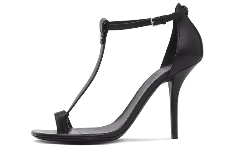 (Women) Burberry Calfskin High-Heel Sandals 'Nude' 80531011