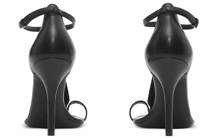 (W) Burberry Calfskin High-Heel Sandals 'Nude' 圖 4