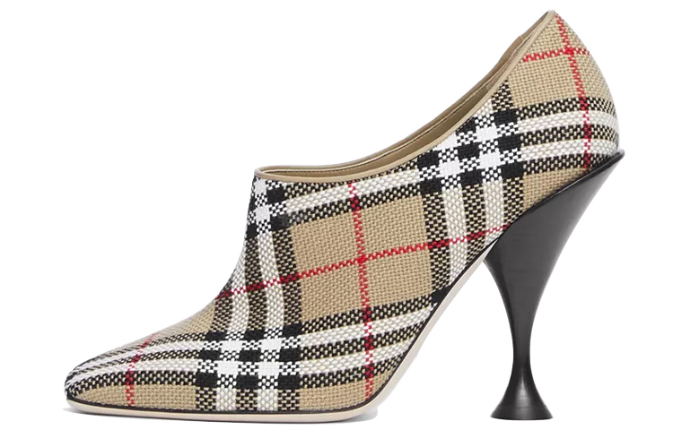 (W) Burberry Calfskin High Heels 'Beige'