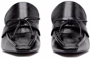 Purchase (W) Burberry Mulas de punta cuadrada en piel de becerro 'Negro' 80780091
