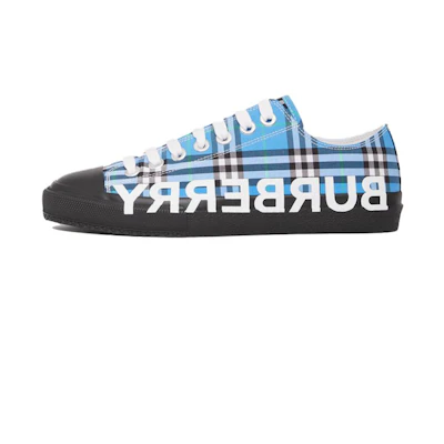 (W) Burberry Canvas Check 'Deep Blue'