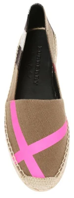 (W) Burberry Canvas Check ''Tan Pink White'' Espadrilles Damen 4067122 Shop (W) Burberry Canvas Check ''Tan Pink White'' Espadrilles Damen 4067122