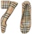 (W) Burberry Kanvas Check Slip-On Tumit Blok 'Archive Beige' 80464631