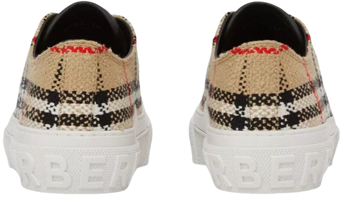 (W) Zapatillas Burberry Canvas Checker 'Beige Fashion' Bajas 셔 80642441 Shop (W) Zapatillas Burberry Canvas Checker 'Beige Fashion' Bajas 셔 80642441