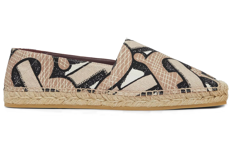 Order (W) Burberry Canvas Vissersschoen ''Bruine Print'' 80338201