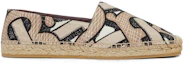 Order (W) Burberry Canvas Vissersschoen ''Bruine Print'' 80338201