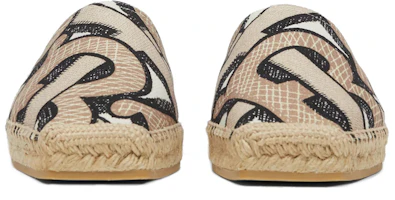 Shop (W) Burberry Sepatu Kanvas Nelayan 'Coklat Print' 80338201