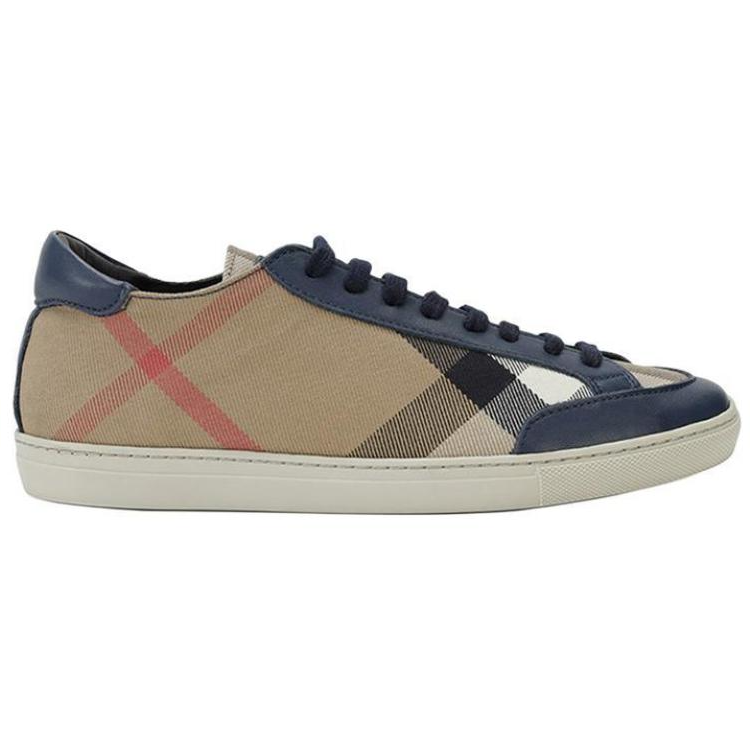 (W) Burberry Canvas Low Top 'Blue Brown Fashion' 圖 2