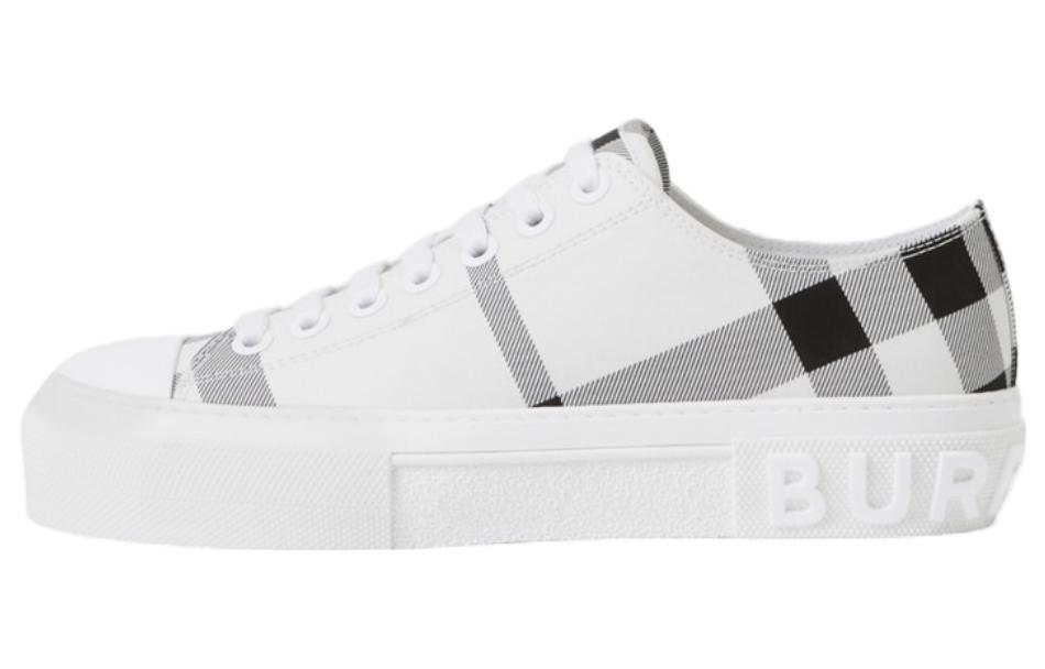 (W) Burberry Canvas Sneaker 'Black White Check'