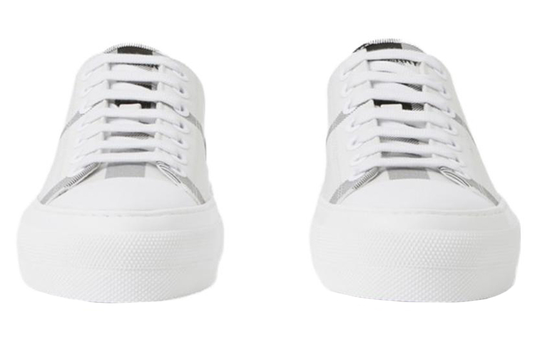 (W) Burberry Canvas Sneaker 'Black White Check' 圖 3