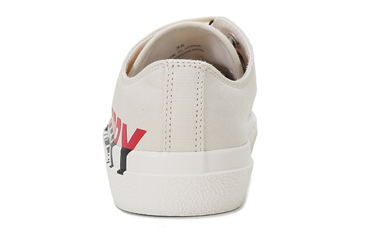 (W) Burberry Canvas Sneaker 'Cream Logo Print' 圖 6