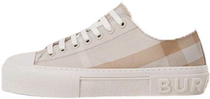 (Women) Burberry Canvas Sneaker 'Soft Yellow Check' 80539901 (Women) Burberry Canvas Sneaker 'Soft Yellow Check' 80539901