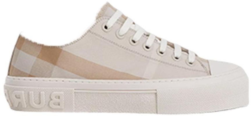 (W) Burberry Kasut Kanvas 'Soft Yellow Check' 80539901 Order (W) Burberry Kasut Kanvas 'Soft Yellow Check' 80539901