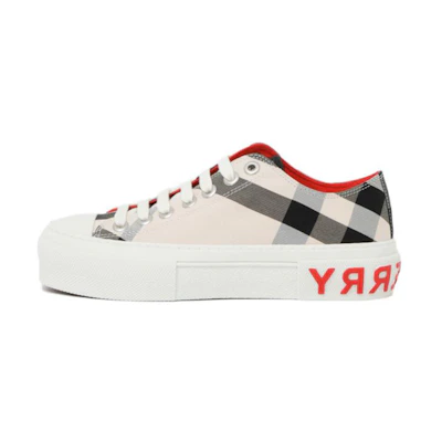 (W) Burberry Canvas Sneaker 'White Fashion'