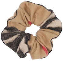 (Women) Burberry Casual Check Hair Tie Women Brown. 8050716CAMEL (Women) Burberry Casual Check Hair Tie Women Brown. 8050716CAMEL
