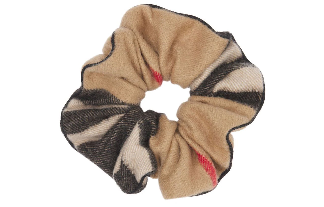 Order (W) 博柏利女士棕色格纹休闲发绳。 8050716CAMEL