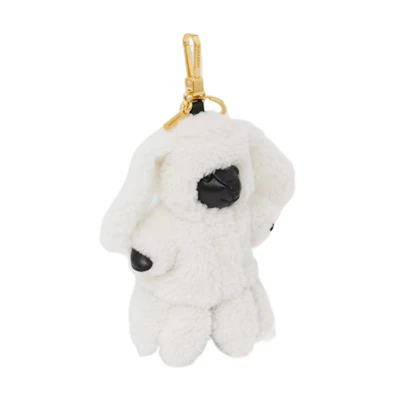 (Women) Burberry Casual Fashion Rabbit Keychain White for Women. 80635631