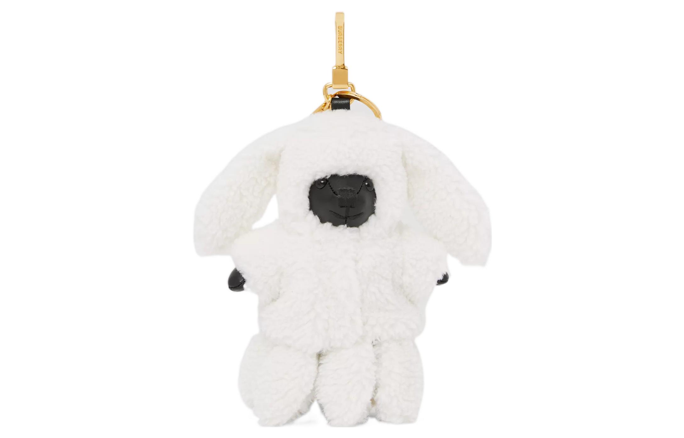 Lookbook (Women) Burberry Casual Fashion Rabbit Keychain White for Women. 80635631