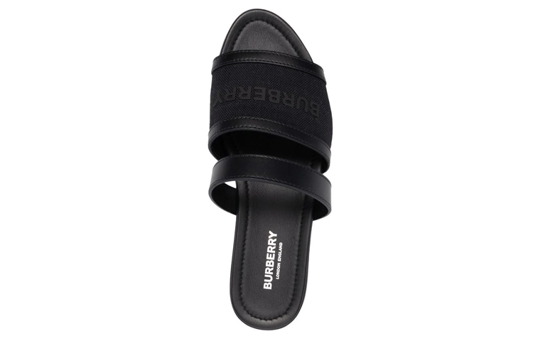 (W) Burberry Casual Fashion Sandals 'Black' 圖 3