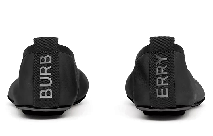 Shop (Women) Burberry Casual Leather 'Black Comfort' 80372731