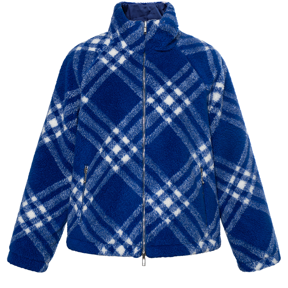 (Women) Burberry Casual Zip Jacket Blue 80774081