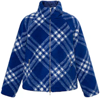 (Women) Burberry Casual Zip Jacket Blue 80774081 (Women) Burberry Casual Zip Jacket Blue 80774081