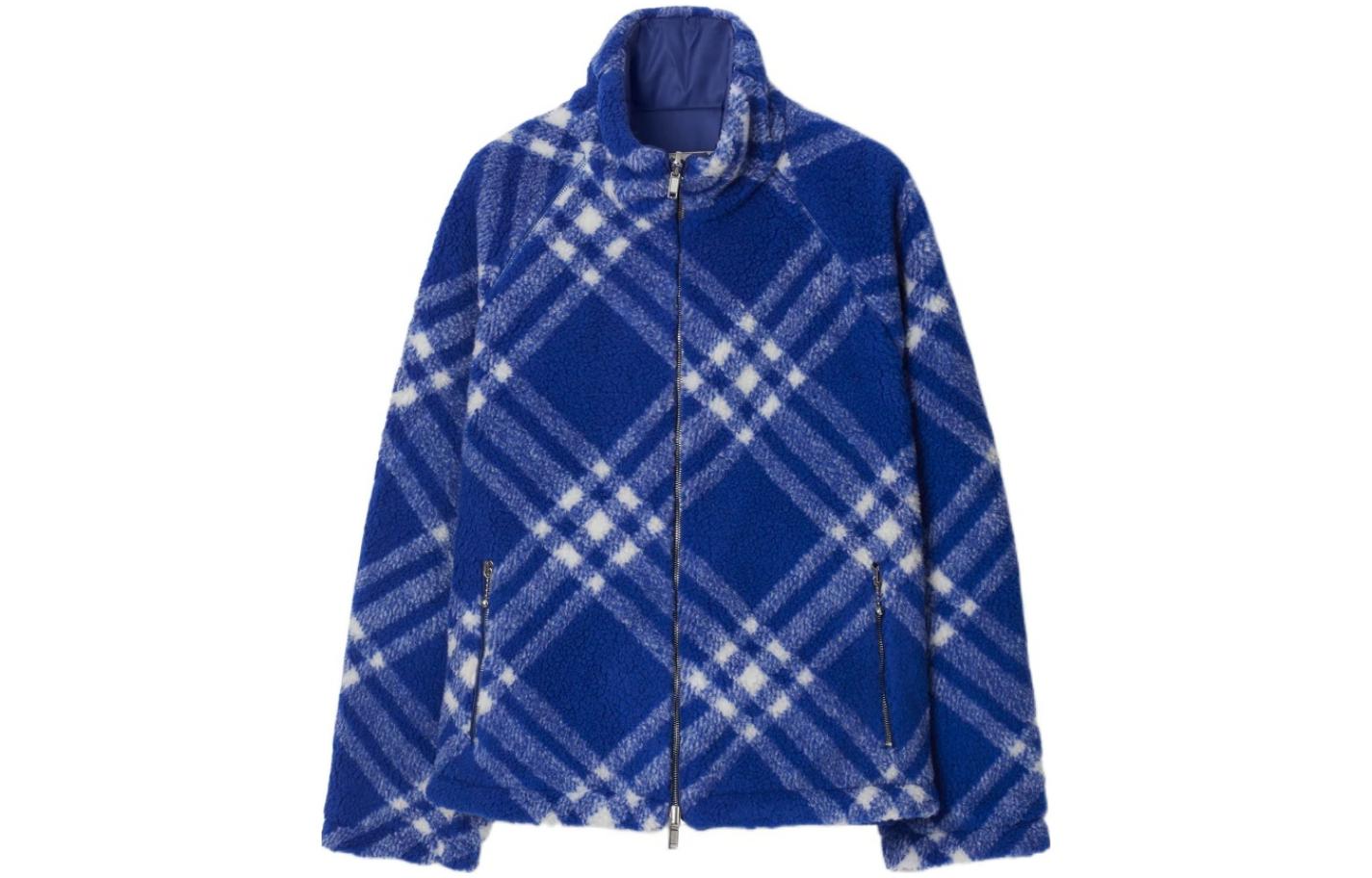 Lookbook (W) 버버리 캐주얼 집업 자켓 블루 80774081