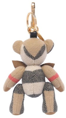 (Women) Burberry Check Bear Design Keychain for Women - Brown. 8083900ARCHIVE Lookbook (Women) Burberry Check Bear Design Keychain for Women - Brown. 8083900ARCHIVE