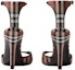 Purchase (W) Burberry Selipar Fesyen Kain Corak 'Stiletto Coklat Gelap' 80655071
