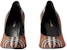 (W) Burberry Heels Tumit Tirus Kain Corak Kotak 'Coklat Pekat' 80655251