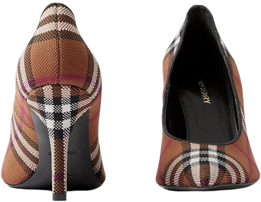 (W) Burberry Heels Check Fabric Hak Tinggi Motif Coklat Tua Plaid 80655251 Shop (W) Burberry Heels Check Fabric Hak Tinggi Motif Coklat Tua Plaid 80655251