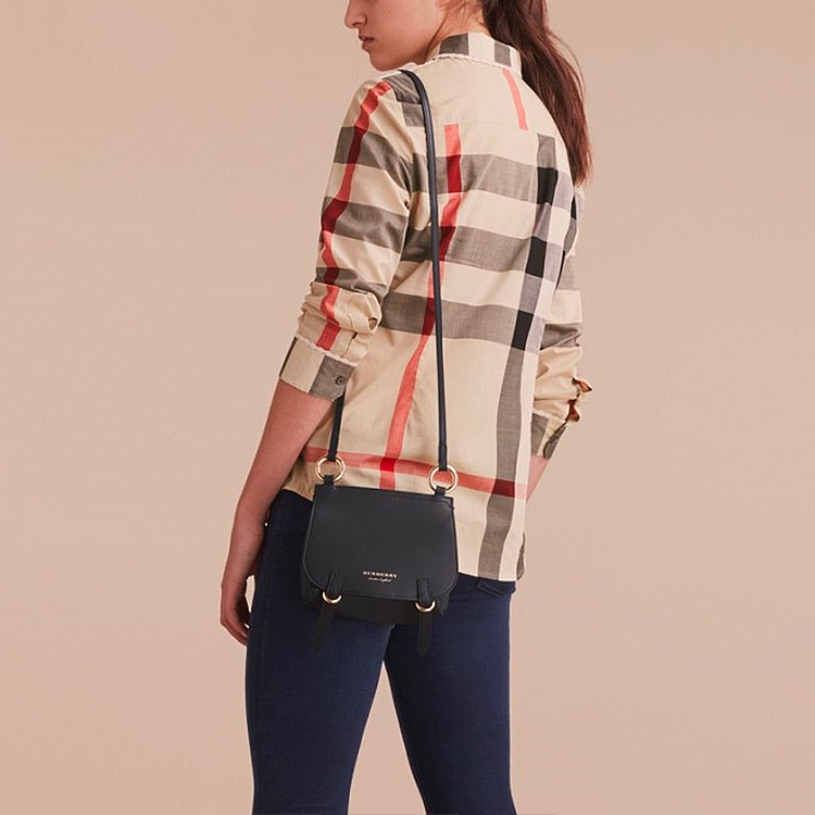 (Women) Burberry Check Lace Trim Long Sleeve Shirt Beige 40501701 圖 4