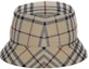 Lookbook (Women) Burberry Check Pattern Bucket Hat Women’s Khaki 8075650A1450