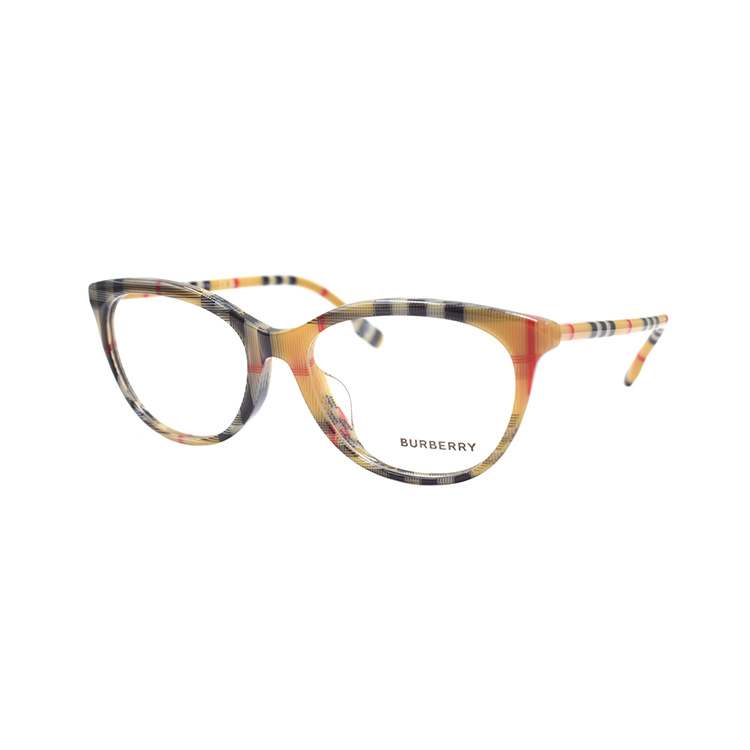 (Women) BURBERRY Check Pattern Lightweight Optical Glasses 2389F for Women. B2389-F-4087 圖 2