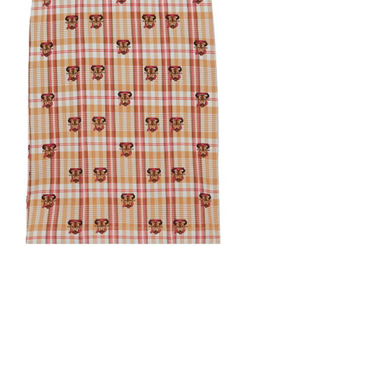 Sizing (Women) Burberry Check Pencil Skirt Beige 80379231