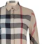 Purchase (W) Kemeja Lengan Panjang Kasual Burberry Cetak Kotak Khaki 40616521