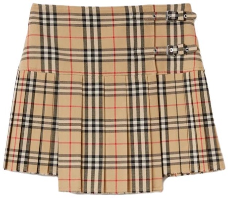 (W) 博柏利格纹短裙 棕色 弹性腰设计 80258321 Buy (W) 博柏利格纹短裙 棕色 弹性腰设计 80258321