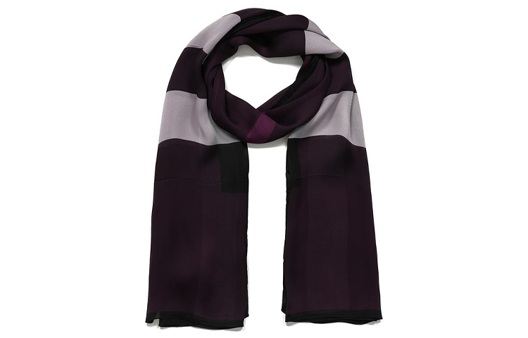 (Women) Burberry Check Scarf in Purple 4008411