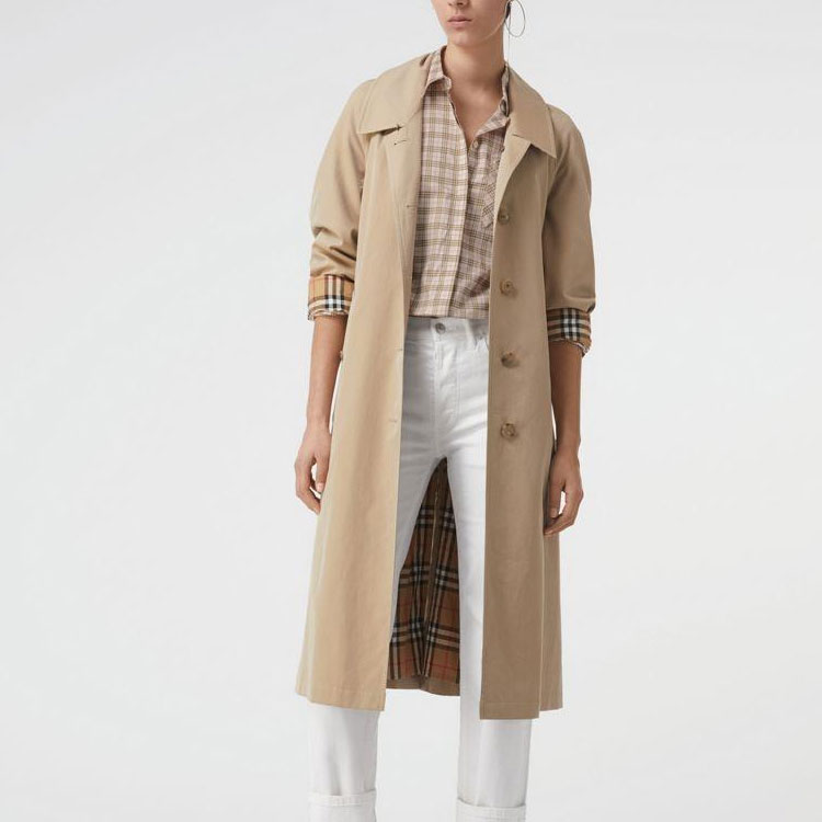 (Women) Burberry Checkered Long Sleeve Shirt Pink 80031201 圖 6