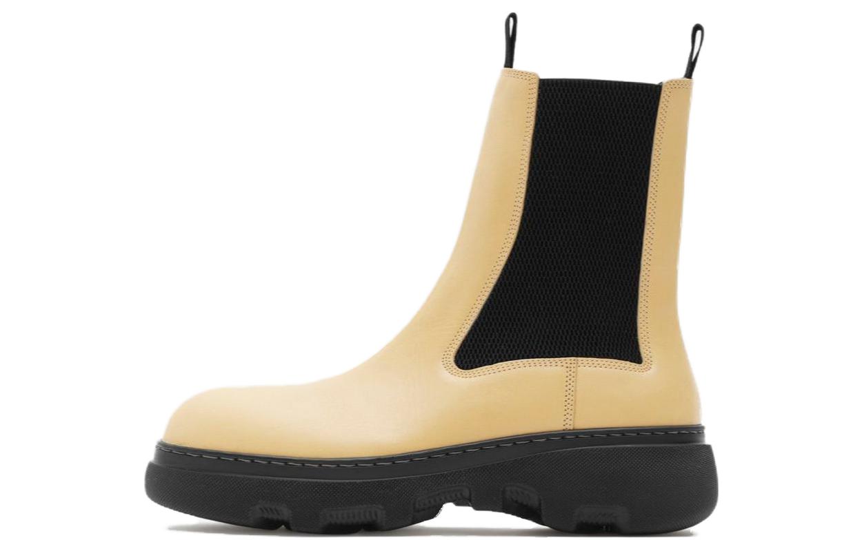 (Women) Burberry Chelsea Boot &#x27;Cream Calfskin&#x27; 80828981