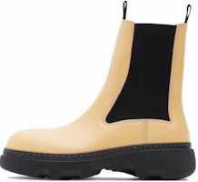 (Women) Burberry Chelsea Boot 'Cream Calfskin' 80828981 (Women) Burberry Chelsea Boot 'Cream Calfskin' 80828981