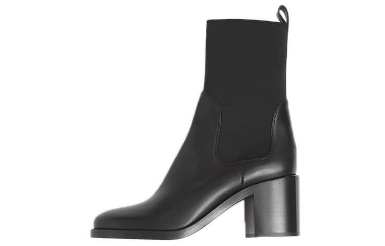 (Women) Burberry Chelsea High Heel Boots 'Black' 80458361